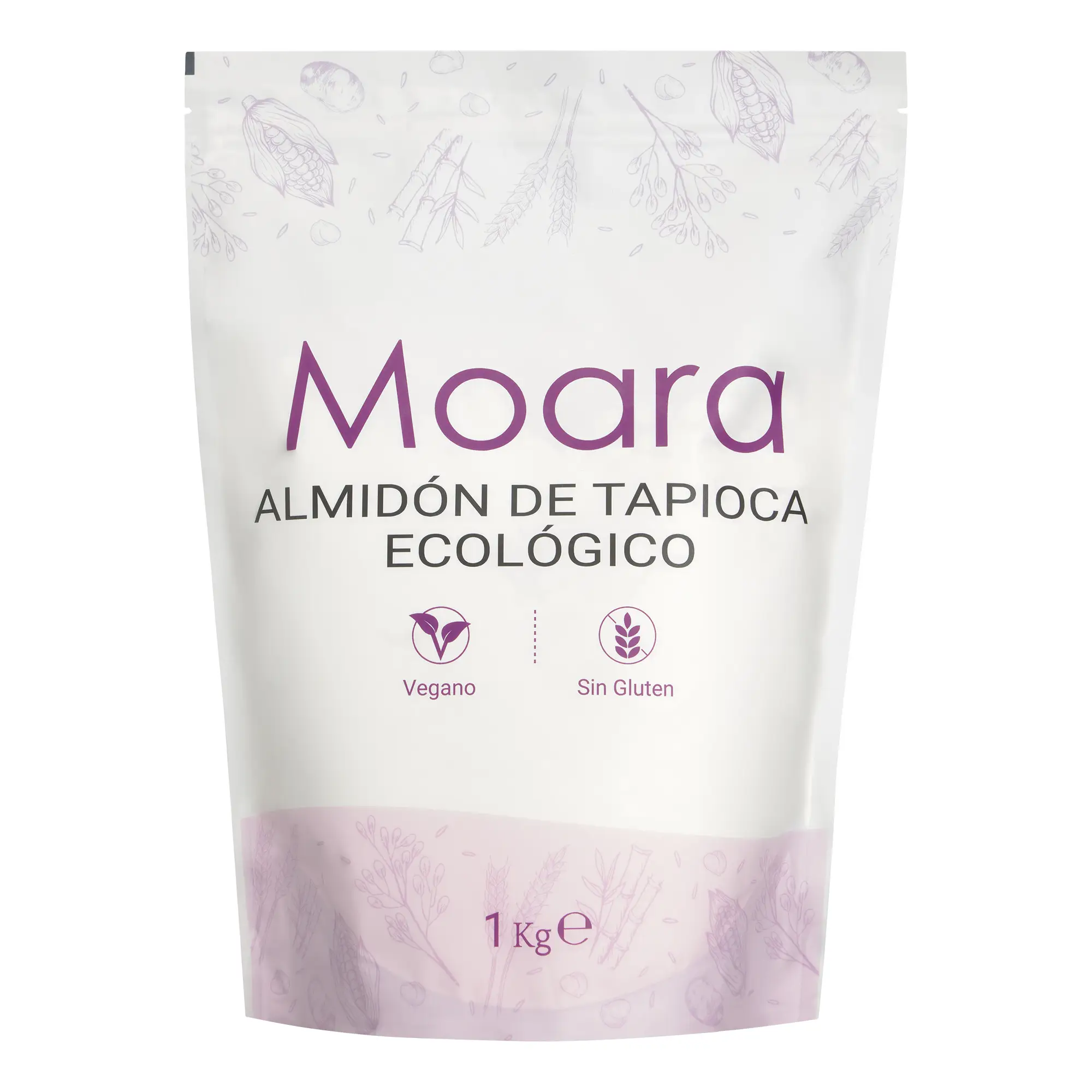 Almidón de tapioca sin gluten y ecológico 1kg