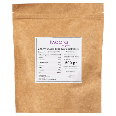 cobertura chocolate negro