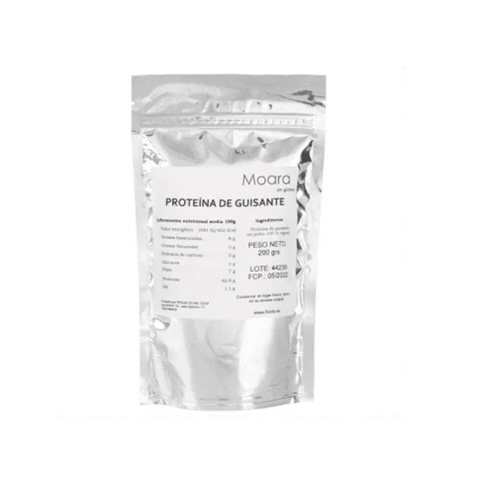 Proteína aislada de Guisante