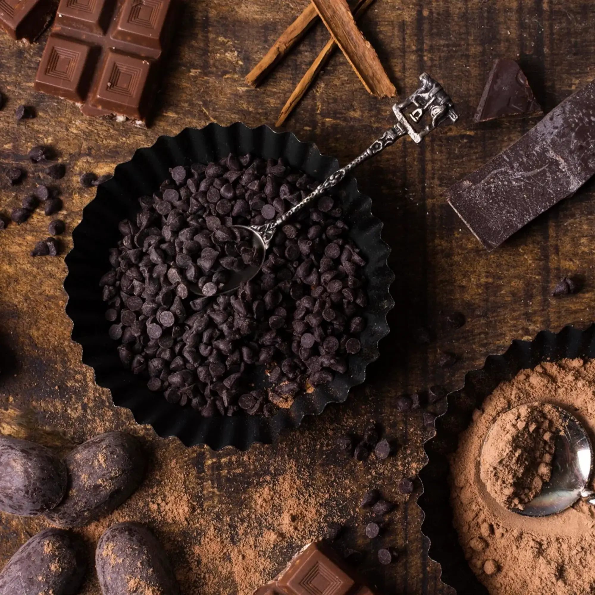 chocolates veganos sin gluten para repostería profesional MOARA